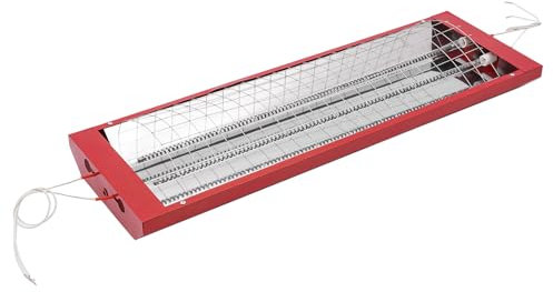 Juego de 8 lámparas infrarrojas para pintura, calentador de 110 V, lámpara halógena infrarroja de secado eficiente para cabinas de pintura de automóviles, cabinas de pintura de muebles y sistemas de c