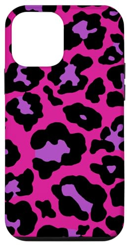 Leopardo Lilla Viola rosa Custodia per iPhone 12 mini