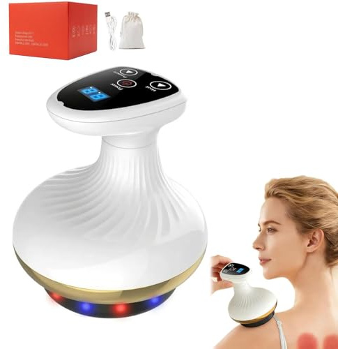 Circuvia SculptPro - Anti Cellulite Suction Massager for Firmer,Velina BodySculpt,4-in-1 Massagegerät gegen Cellulite,9 Geschwindigkeitsstufen,Wiederaufladbares Anti-Cellulite Handmassagegerät