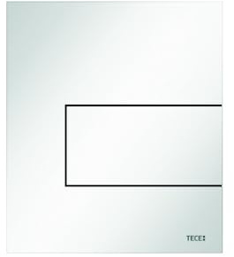 TECE Square Urinal Betätigungsplatte Metall weiß 9242812