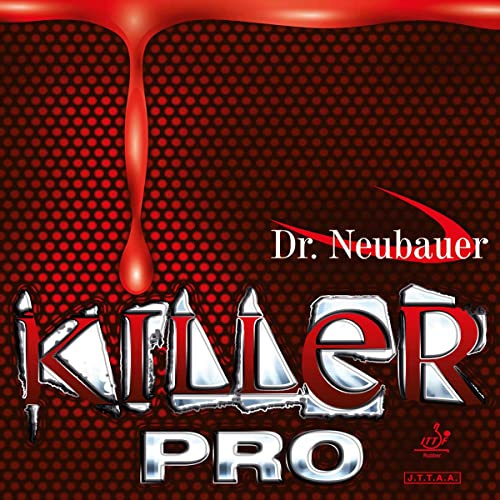 DR. NEUBAUER Belag Killer Pro (Kurznoppe) Farbe 1,3 mm, schwarz, Größe 1,3 mm, schwarz