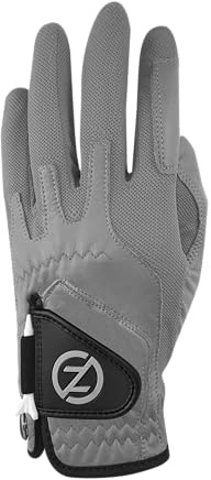 Zero Friction Cabretta Elite Gant de Golf Main Gauche pour Homme Gris Taille Unique