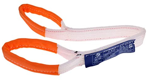 Heavy Duty Recovery Tow Strap - 2'' X 3.28' with 4400 lbs (2 Ton) Capacity - Tree Saver Winch Straps with Reinforced Loops - for Truck, ATV, Boat