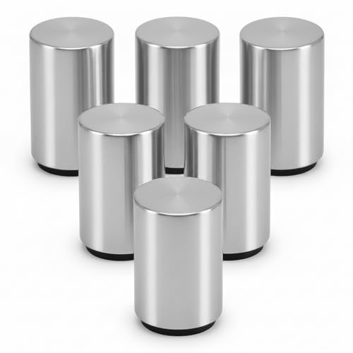 Neadas Ouvre-bières Magnétiques en Acier Inoxydable, Décapsuleurs de Bouchons de Bouteille, Lot de 6