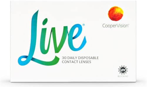 Live daily disposable Tageslinsen weich, 30 Stück/BC 8.6 mm/DIA 14.0 mm / -1.5 Dioptrien