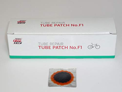 Rema Tip Top Schlauchflicken Nr.F1 10 Stück Ø 25mm - 500002-10 | Orginale und bewährte Qualität. Made in Germany!