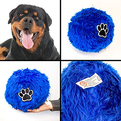 Weicher flauschiger Hundeball für Rottweler – großer Ball