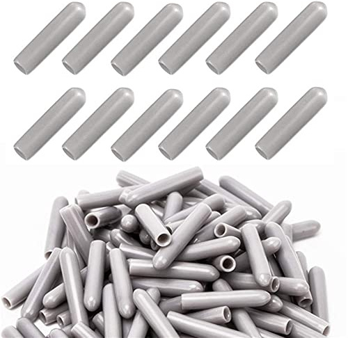 Spülmaschinen-Korb-Kappen, 100 PCS Spülmaschinen-Schutzstifte Silikon-Spülerkorb-Spitze-Zinken-Abdeckkappen einfach aufstecken für alle Geschirrkörbe 1/8 Zoll Innendurchmesser