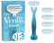 Gillette Venus Smooth Rasierklingen Damen, 5 Ersatzklingen für Damenrasierer + Handstück