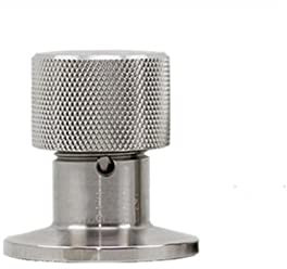REMSEY Vakuum-Überzugsventil-Entlüftung Edelstahl 304 Sanitärvakuumflansch-Montage-Entlüftungsventil-Vakuum-Überdruckventil for KF16 KF25 KF40. Kindly (Color : Silver, Size : KF25)