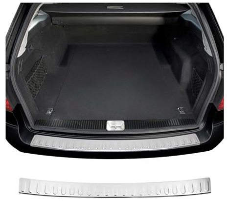 OMAC Ladekantenschutz für Mercedes E Klasse S212 2010-13 Pre-FL Edelstahl | Stoßstangenschutz, fahrzeugspezifische Passform