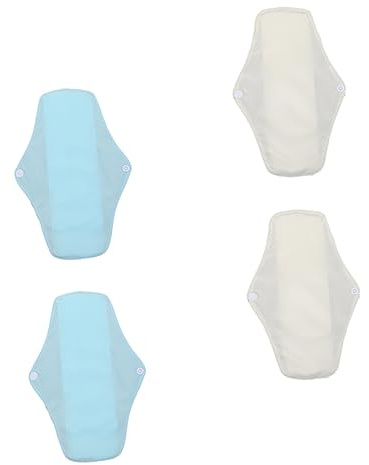 4 Pz Assorbente in Tessuto a Rete Assorbenti Femminili Tampone Mestruale Ragazza Tampone Mestruale Riutilizzabile Riutilizzabili Biancheria Intima Fodera in Rete Liner