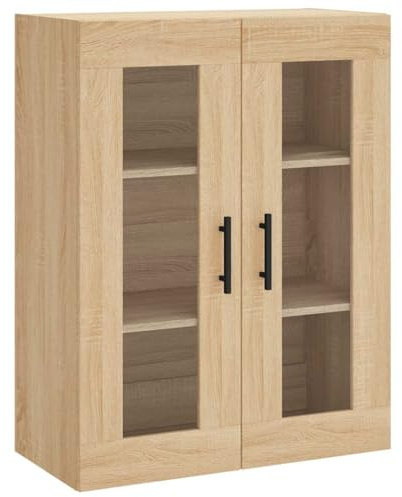 vidaXL Armario de Pared Roble Sonoma 69,5x34x90 cm, Armario, Armario Colgante, Armario Auxiliar, Armario de almacenaje, Armario Colgante de Pared