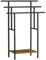 HOOBRO Toallero Independiente de 100 cm de Alto para baño, Estante de Manta Escalonado de 3 Niveles con estantes, Estante de Secado y exhibición de Toallas de baño de Gran, Negro y marrón EBF50LB01