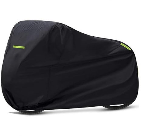 POIBNZ Motorrad Abdeckplane für Harley Davidson Sport Glide, Wasserdicht UV-Beständige Reißfeste Motorradabdeckung, Staubdicht Breathable Motorrad Outdoor Regenschutz