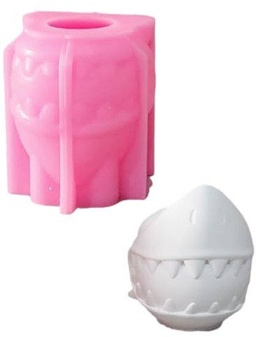 ANMITI Moldes de silicona 3D para peces, yesos, moldes para adornos, moldes de fundición, moldes para hornear, suministros de manualidades para hacer