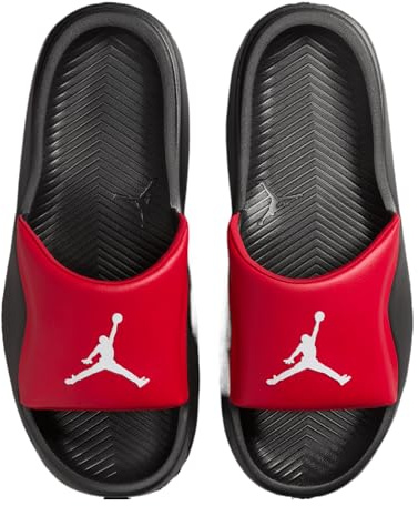 Jordan Franchise Mens Slides (HF3263-600, Varsity Red/White-Black), Varsity Red/White-black, 12 UK