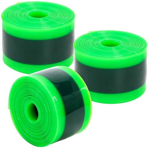 Hedume 3 Rolls Bike Tire Liner, Protects Inner Tire Tube with TPU Liner, Inner Tube Bicycle Flat Protector Compatible with 12 16 18 20 24 26 27.5 29