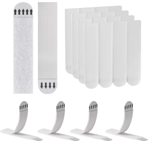 30 par/60 st affischremsor, bilder monteringsremsor, självhäftande powerstrips, bilder monteringsremsor, bildhängare tejp kan tas bort utan borrning, självhäftande remsor för upphängning av bilder