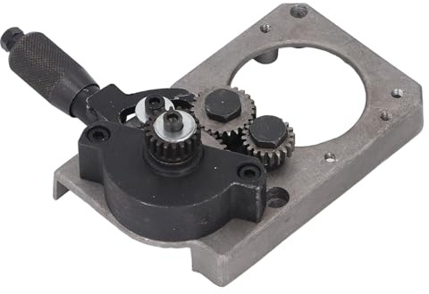Lathe Headstock Assembly for Mini Lathes, Aluminum Alloy Gear Headstock with 20T 25T 45T Gears - Durable Metal Construction, Forward Reverse Operation, Replacement Accessory