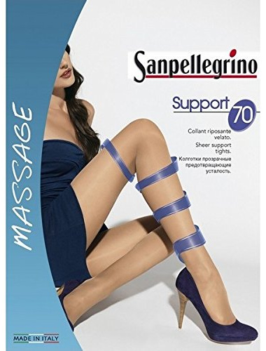 Sanpellegrino Calze Collant Support 70 Colore Antilope Taglia 2