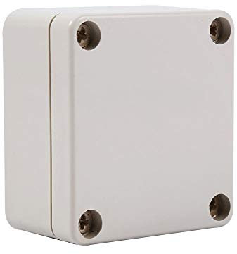 Electrical Junction Box, Dustproof IP66 Waterproof ABS Plastic Junction Box Outdoor Electrical Project Case Power Junction Box (65 * 60 * 35mm) Distribution box, electrical box