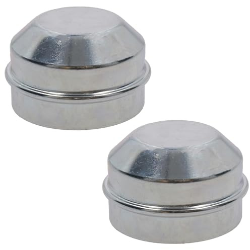AB Tools 2 Pack 47mm Avonride Dust Cap Wheel Hub Trailer Bearing Grease Cover