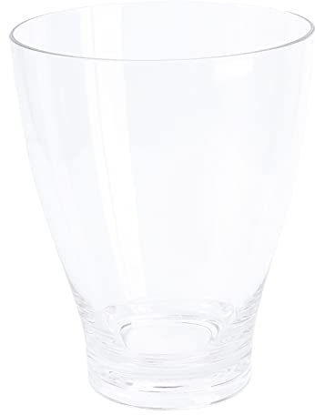 Cabilock 1stück Großer Eiskübel Für Bar Ktv Transparenter Getränkekühler Mit Kapazität Für Wein Sekt Bier Und Cocktails Leicht Zu Reinigen Und Elegant Im Design