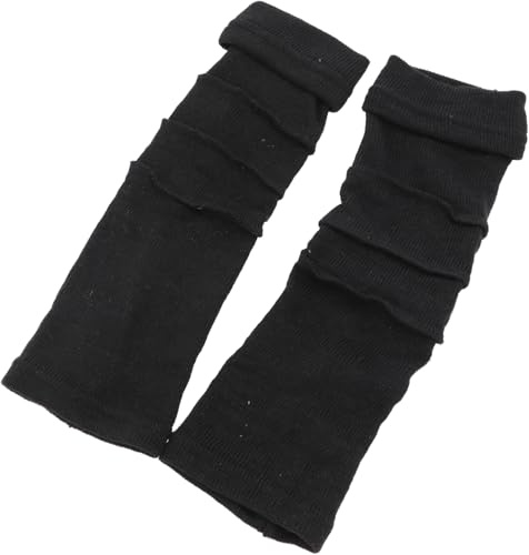 GURU SHOP Baumwoll-Feinstrick Handstulpen, Pulswärmer mit Overlock, Herren/Damen