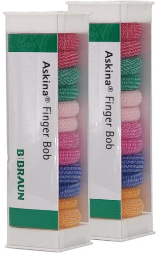Askina Finger Bob I farbig I 2x 6 Stück im Sparset I plus PharmaPerle giveaway