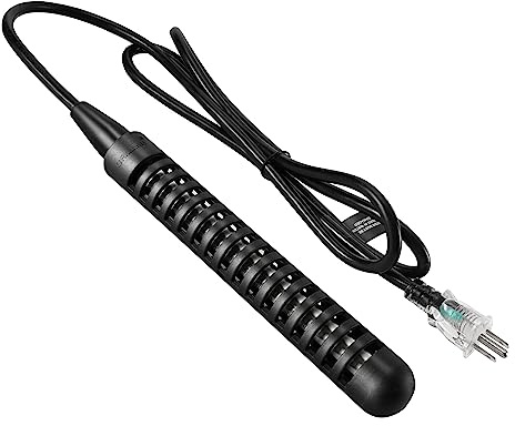 GRILLME 1000W Immersion Water Heater,Fully Submersible Portable Electric Heater,5 Galons Bucket Heater,100% Waterproof,Easy and Convenient to Use