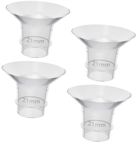 Abaodam 4pcs Silikon Flansch Einsätze 21mm Tragbare Flansch Einsätze Ersatz Für Teile