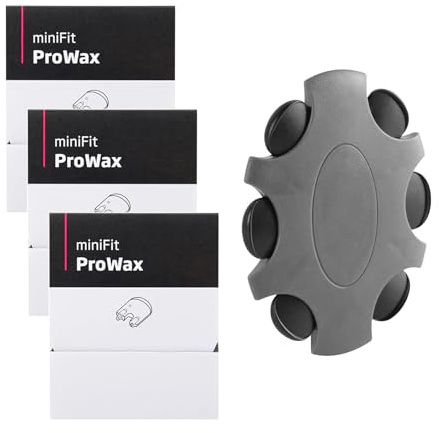 ProWax MiniFit Hearing Aid Cleaning Kits，Hearing Aid Accessories,for Oticon Replacement Wax Filters(3 Packs/ 18 Pcs)