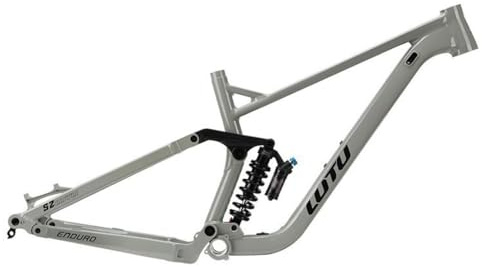 HIMALO 27.5er/29er Federung Mountainbike-Rahmen Federweg 140mm Boost Rahmen 12x148mm Steckachse Enduro Rahmen 16''/18'' Scheibenbremse DH/AM/XC Downhill-Rahmen Mit Stoßdämpfern Hinten(Gray,L(18''))