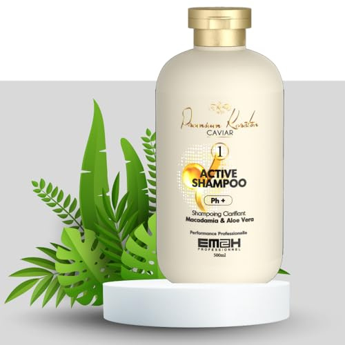 Premium Keratin Caviar Active Shampoo – Klärendes Shampoo – 500 ml