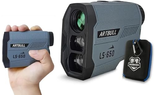 Telemetro da golf con interruttore di pendenza e blocco PIN 700 metri 5 modalità ±0,5 yd Precisione Flag-Lock 6x Ingrandimento Laser Distanza Meter per la caccia Monoculare Range Finder