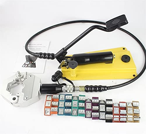 OZBME Pinza crimpatrice idraulica, Pinza crimpatrice per Tubi Flessibili per Aria condizionata, Compatibile con A/C Auto Hydra-Crimper
