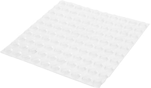 CONGARTENO 100 Pcs Points De Protection Antidérapants Pour Malvoyants Autocollants De Protection En Silicone Transparent 10 * 2mm Aides Visuelles Accessoires Pour Meubles Solide Sécurité Des Aveugles