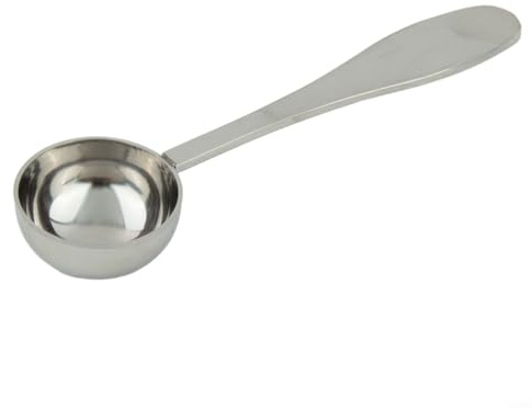 Cucchiaio dosatore in acciaio inox da 10 ml, 1 cucchiaio da tavola per dosare accuratamente macinati di caffè, spezie e ingredienti da forno, lavabile in lavastoviglie
