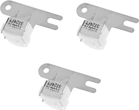BESPORTBLE 3pcs Stereo Magnetic Head Replacement for Cassette Tape Recorder Metal Parts with Large Support Bracket Audio Recorder Accessory for Playback and Secure Installation in Tape Deck