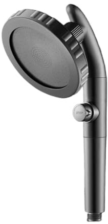 1 pommeau de douche à main réglable à double usage(Grey Set)