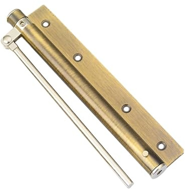 Chiudiporta Automatico Chiudiporta a molla invisibile in acciaio inox da 1 pezzo for casa/hotel(Bronze)