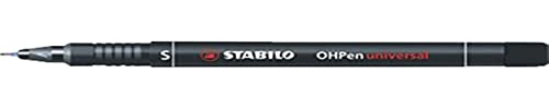 STABILO Permanent Universal Folienstift Overheadprojektor schwarz 10pièce (S) Marker – Marker (schw, 949348, 10 Stück