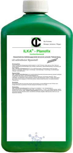 ILKA® - PLANOFIX hochschäumend Reiniger | 1L | universelles Reinigungskonzentrat | Maschinenreiniger, Küchenreiniger (Zulassung Fresenius), Grillreiniger, Motorreiniger, Grundreiniger