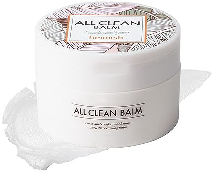 HEIMISH All Clean Balm - Cleansing Balm, Waterproof Makeup Remover, Face Cleanser, Oil Based Cleanser, Korean Skincare with Natural Aroma Oil, Vegan, For All Skin Types, 4.0fl.oz/120ml
