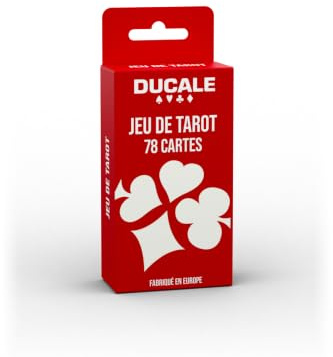 Ducale - 78 spelkort - tarotspel - traditionellt spel i klassisk storlek