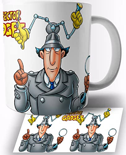 TusRelojes Inspector Gadget Tasse en Céramique Blanche 325ml Mug