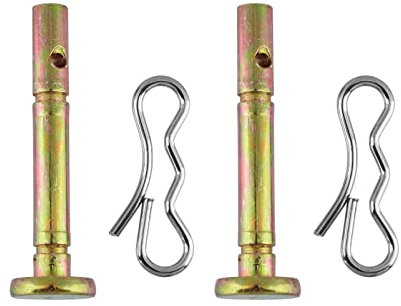 2 Sets Shear Pin and Cotter Pin for MTD 738-04155 CUB & Troy-bilt Snow Thrower Length 4.9cm