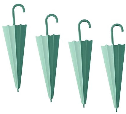 Ipetboom 4piezas Herramienta De Limpieza para Puertas De Ducha Limpiacristales Diseño De Paraguas Suaves y Duraderos