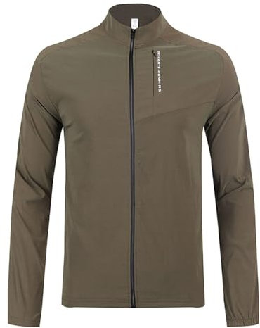 Cexiakong Giacca da motociclista da uomo e da donna, leggera, estiva, con protezioni, per moto, estive, in rete, per motociclette, giacca protettiva Packaway Prestfield, leggera, casual, cachi, XXL